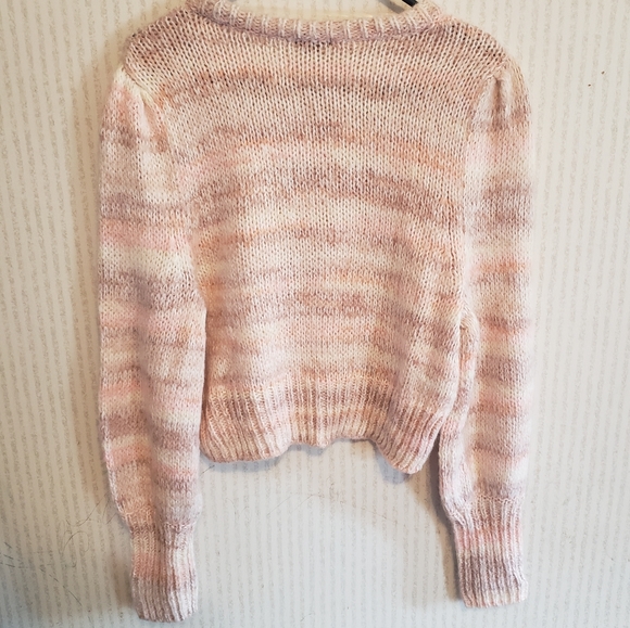 Wild Fable XXL Peach Striped Sweater - Picture 5 of 5